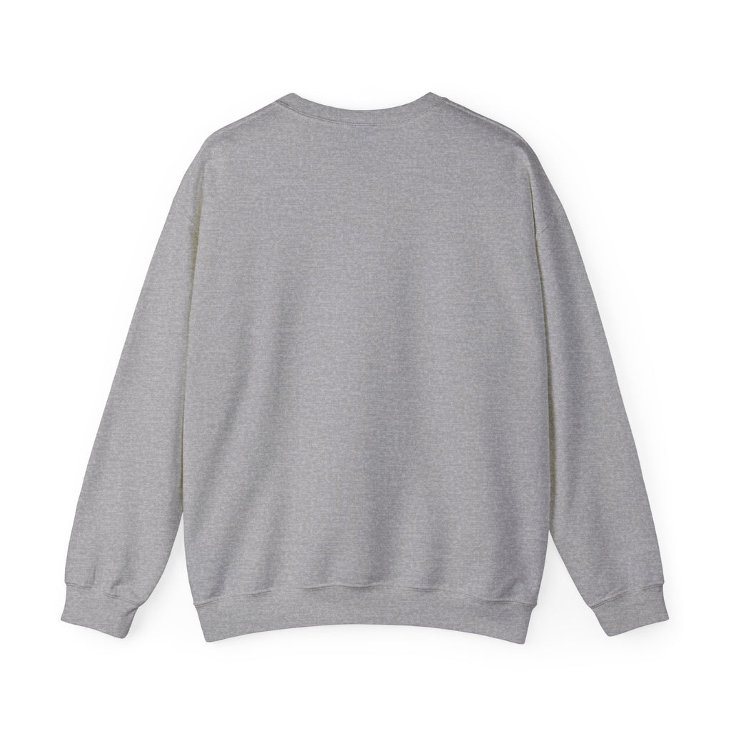 Crewneck Sweatshirt — “Life Is How You Bake It” Cupcake Graphic
