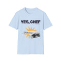 Yummy Tummy Yes Chef Graphic T-Shirt — Multi-color, S-XL