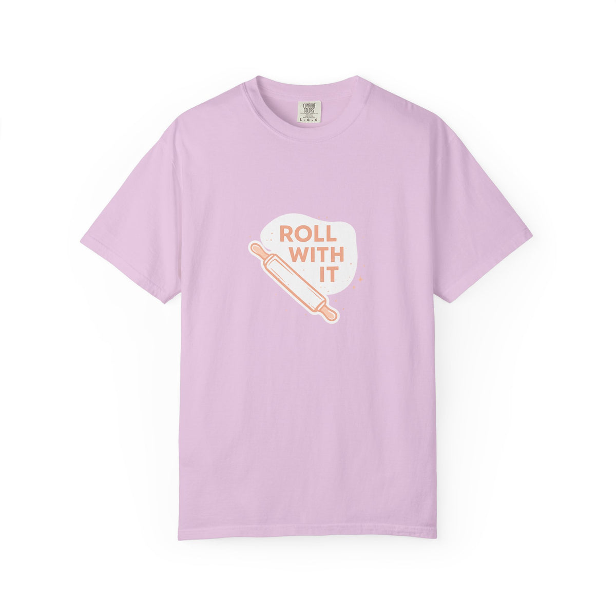 Roll With It T-Shirt — Baking Rolling Pin Graphic Tee