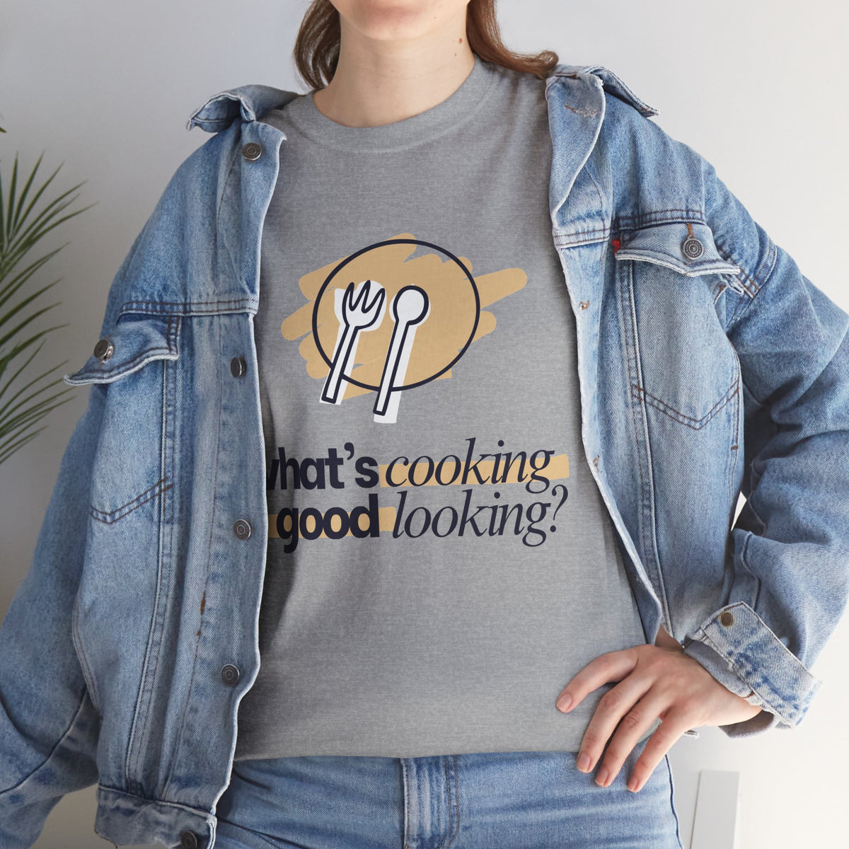 Yummy Tummy What's Cooking Graphic T-Shirt — 10 Colors, S-5XL