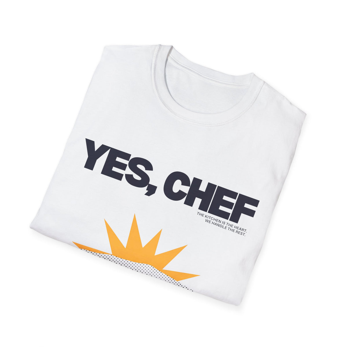 Yummy Tummy Yes Chef Graphic T-Shirt — Multi-color, S-XL
