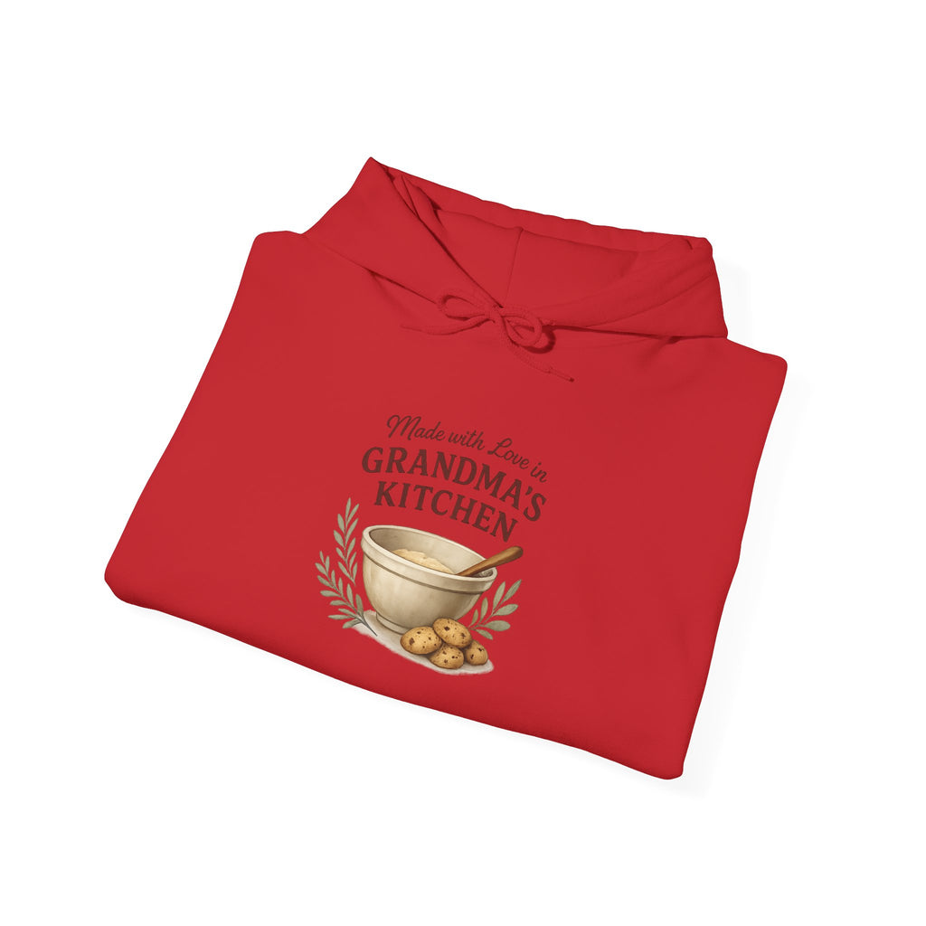 Grandma’s Kitchen Hoodie – "Made with Love in Grandma’s Kitchen" Cozy Sweatshirt