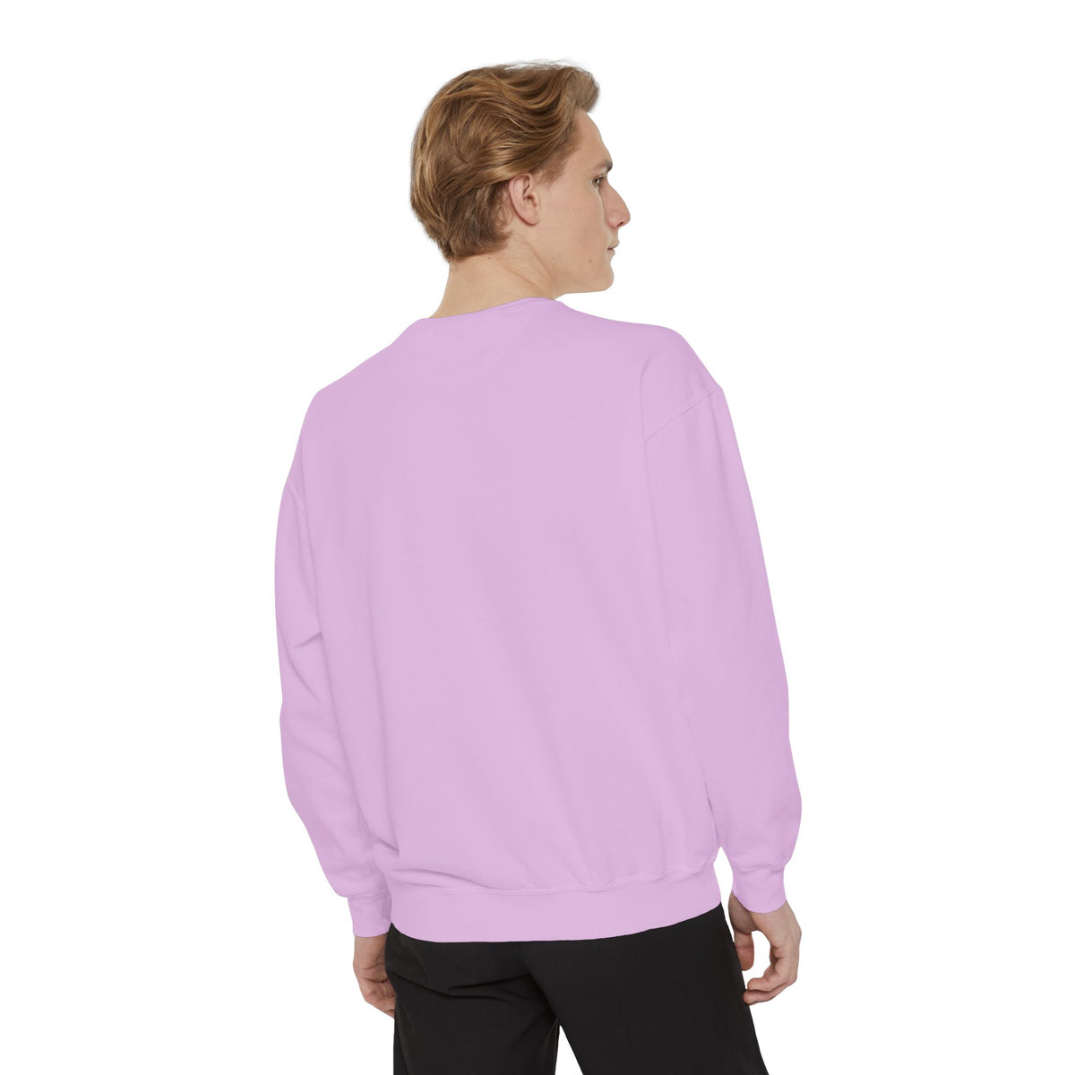 Pizza Lover Sweatshirt — "Here for the Pizza" Graphic Crewneck
