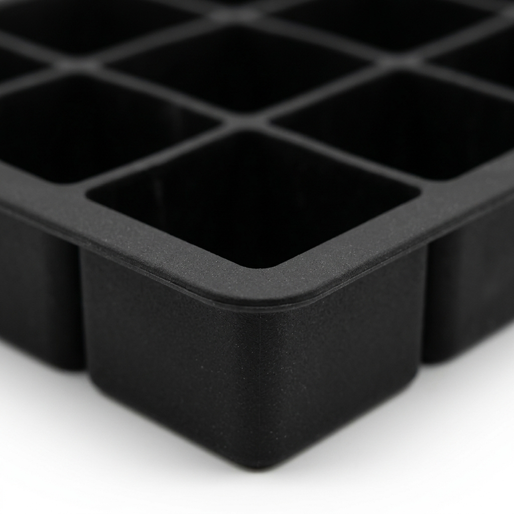 15-Grid Ice Cube Tray – Large Silicone Mold for Whiskey & Cocktails