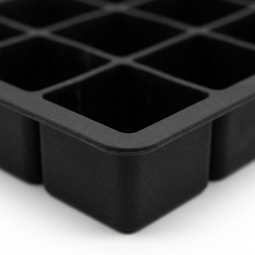 15-Grid Ice Cube Tray – Large Silicone Mold for Whiskey & Cocktails