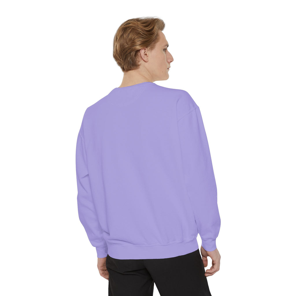 Pizza Lover Sweatshirt — "Here for the Pizza" Graphic Crewneck