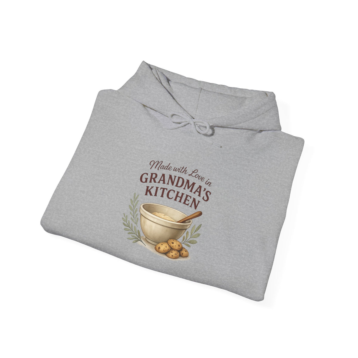 Grandma’s Kitchen Hoodie – "Made with Love in Grandma’s Kitchen" Cozy Sweatshirt