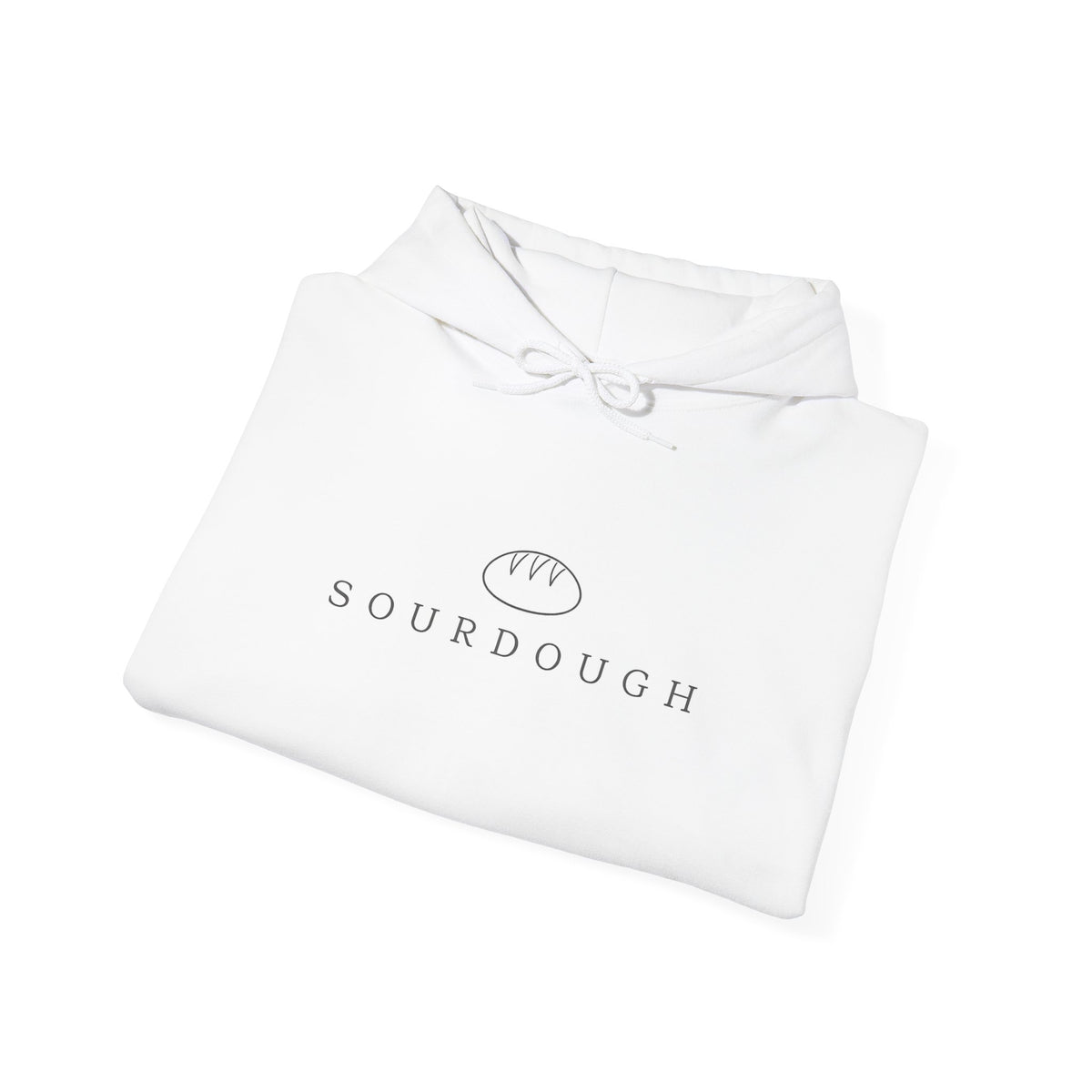 Sourdough Logo Hoodie — Minimal Baker Pullover