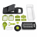 16-in-1 Vegetable Chopper – Fast Prep Set with Stainless Steel Blades