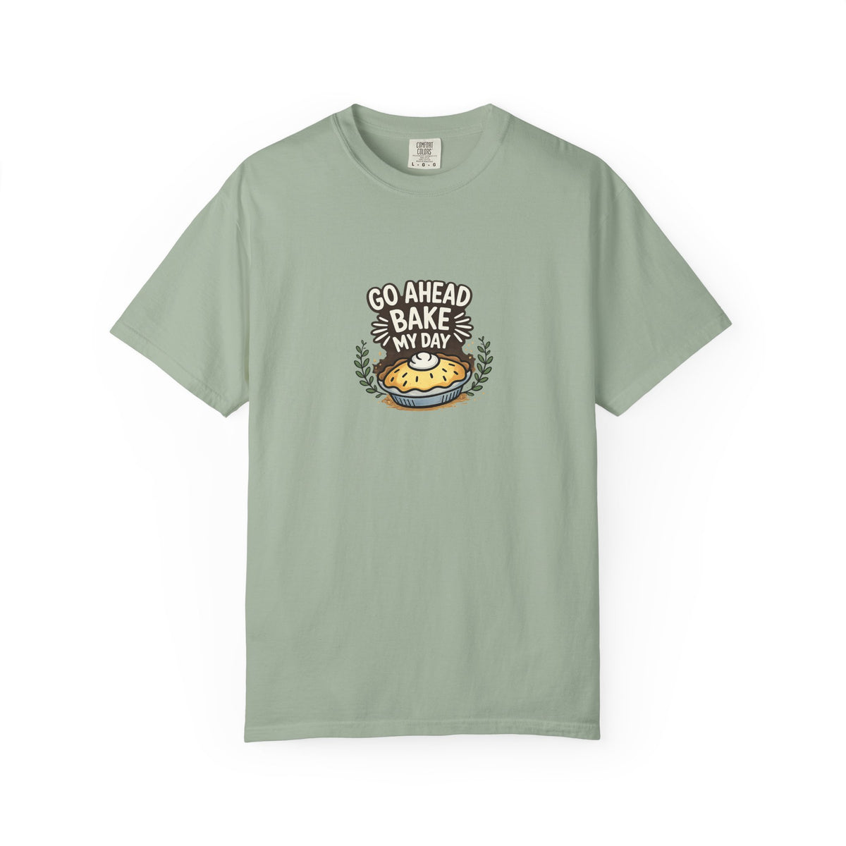 Bake My Day T-Shirt — Cute Pie Graphic Tee for Bakers & Baking Lovers