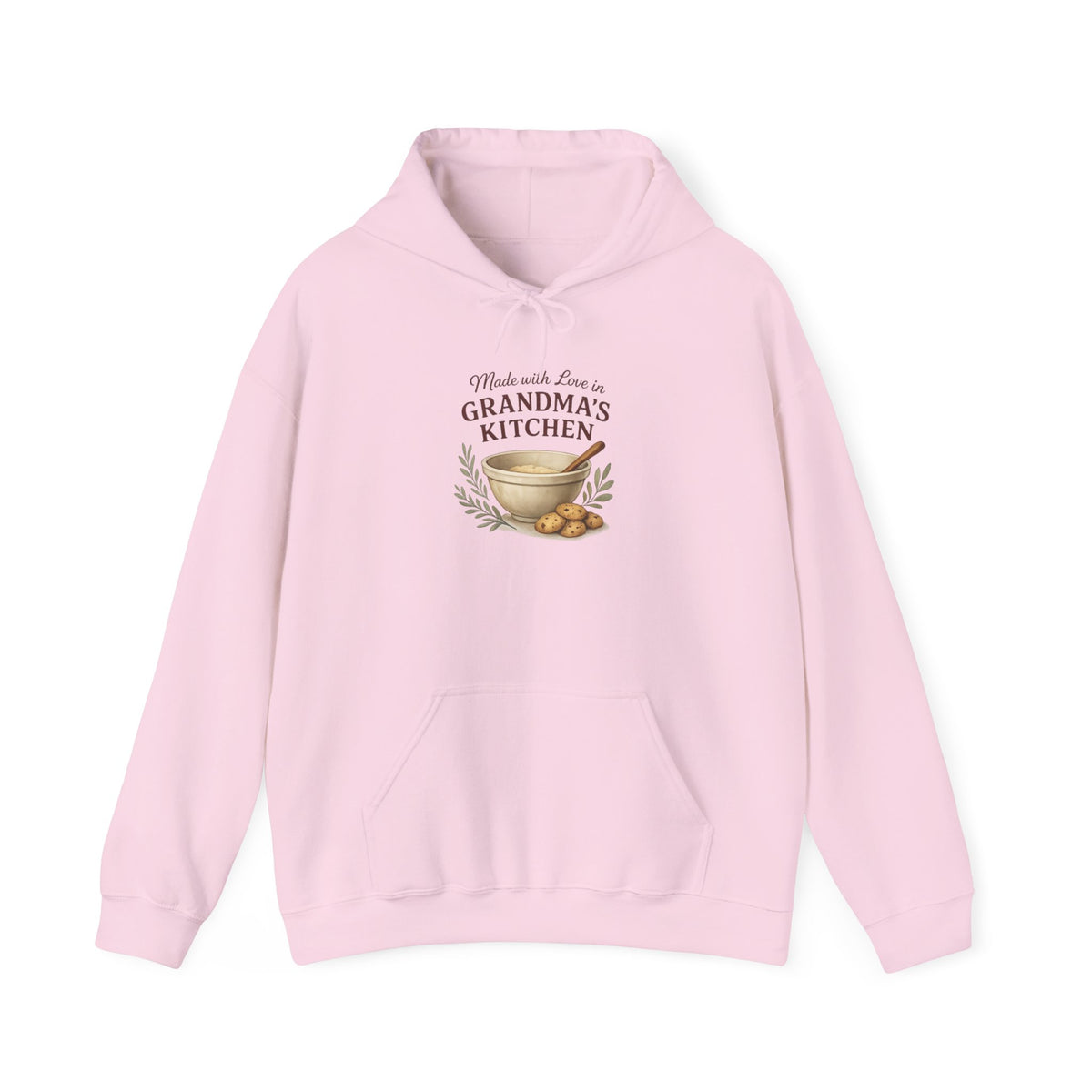 Grandma’s Kitchen Hoodie – "Made with Love in Grandma’s Kitchen" Cozy Sweatshirt