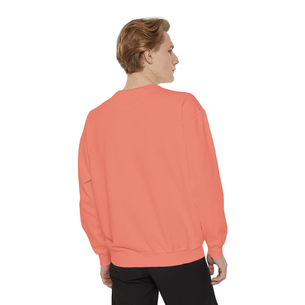Pizza Lover Sweatshirt — "Here for the Pizza" Graphic Crewneck