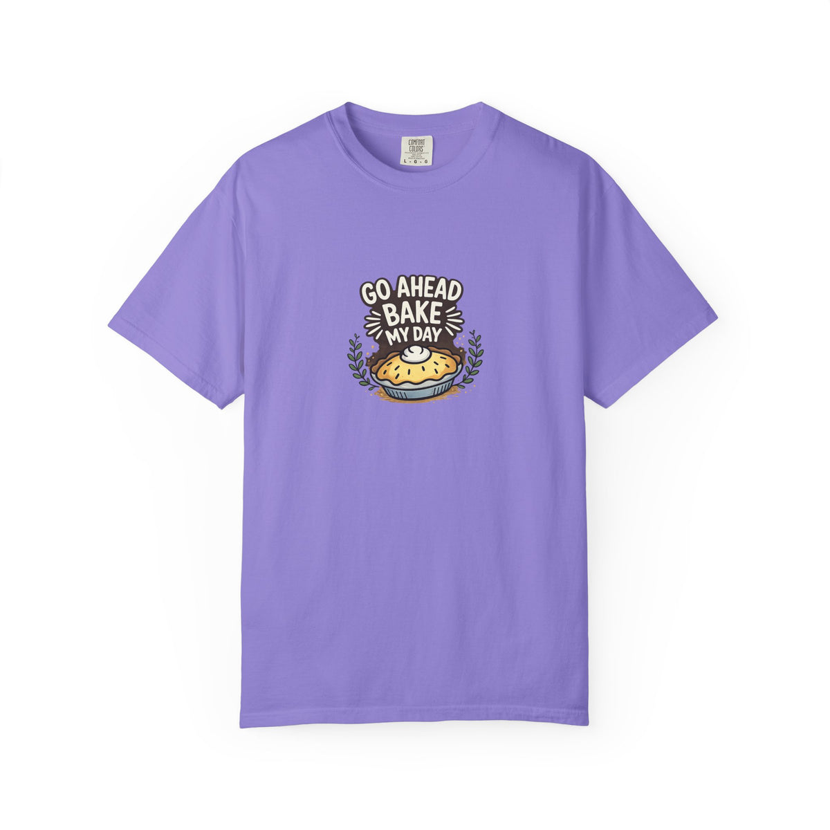 Bake My Day T-Shirt — Cute Pie Graphic Tee for Bakers & Baking Lovers
