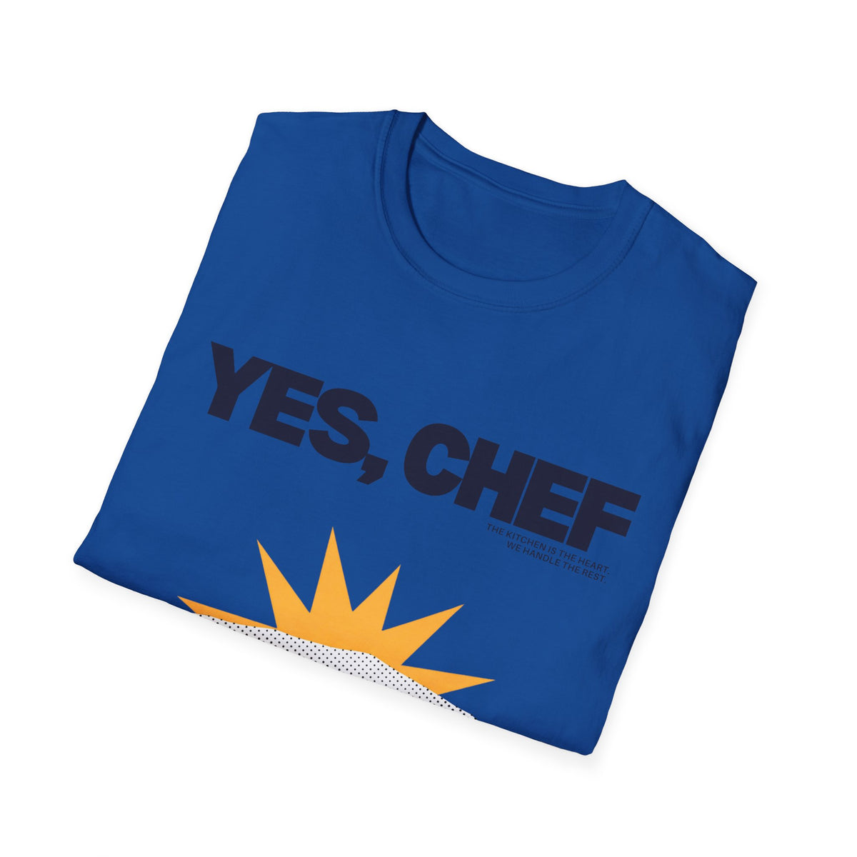Yummy Tummy Yes Chef Graphic T-Shirt — Multi-color, S-XL