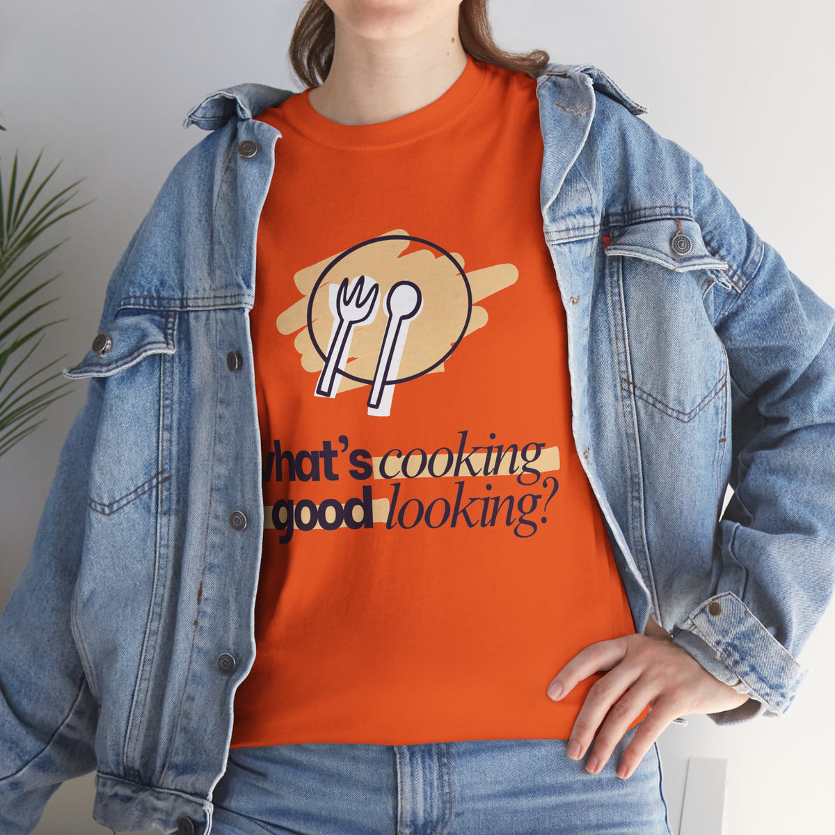 Yummy Tummy What's Cooking Graphic T-Shirt — 10 Colors, S-5XL