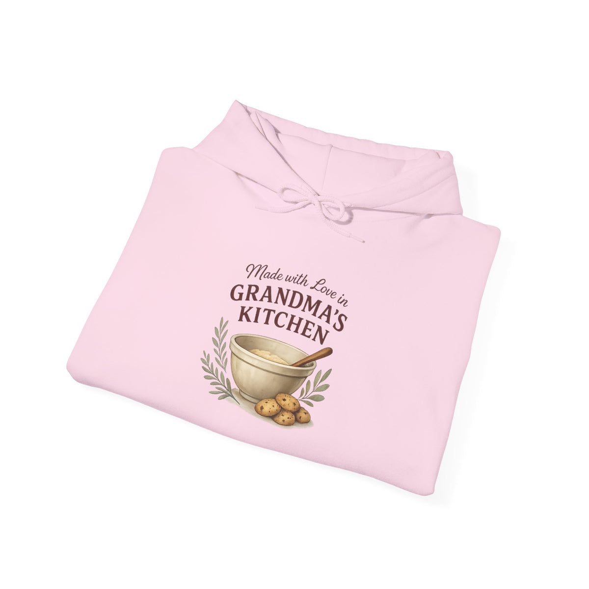 Grandma’s Kitchen Hoodie – "Made with Love in Grandma’s Kitchen" Cozy Sweatshirt