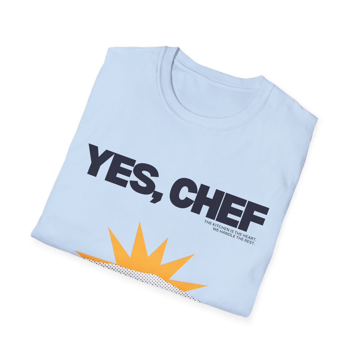 Yummy Tummy Yes Chef Graphic T-Shirt — Multi-color, S-XL