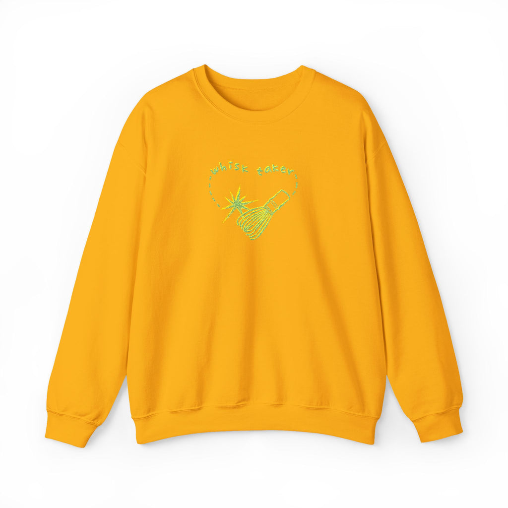Yummy Tummy Whisk Taker Matcha Crewneck Sweatshirt — 14 Colors, S-5XL