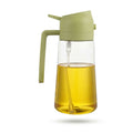 2-in-1 Oil Spray Bottle for Cooking – Refillable Kitchen Dispenser