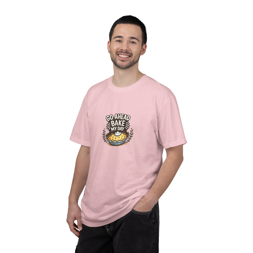 Bake My Day T-Shirt — Cute Pie Graphic Tee for Bakers & Baking Lovers