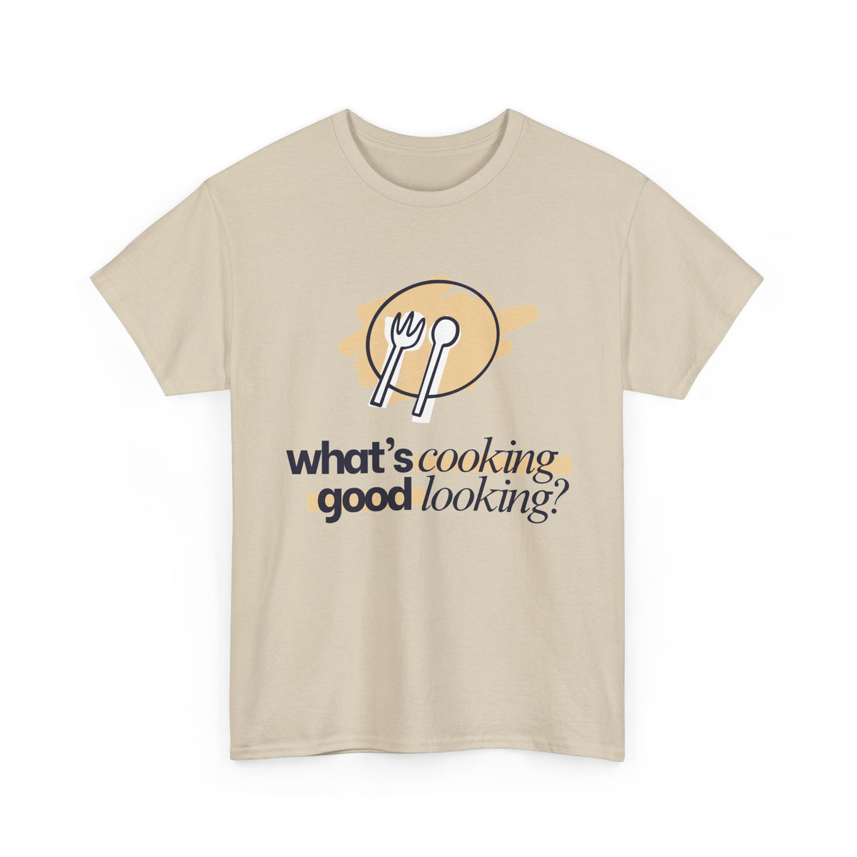 Yummy Tummy What's Cooking Graphic T-Shirt — 10 Colors, S-5XL