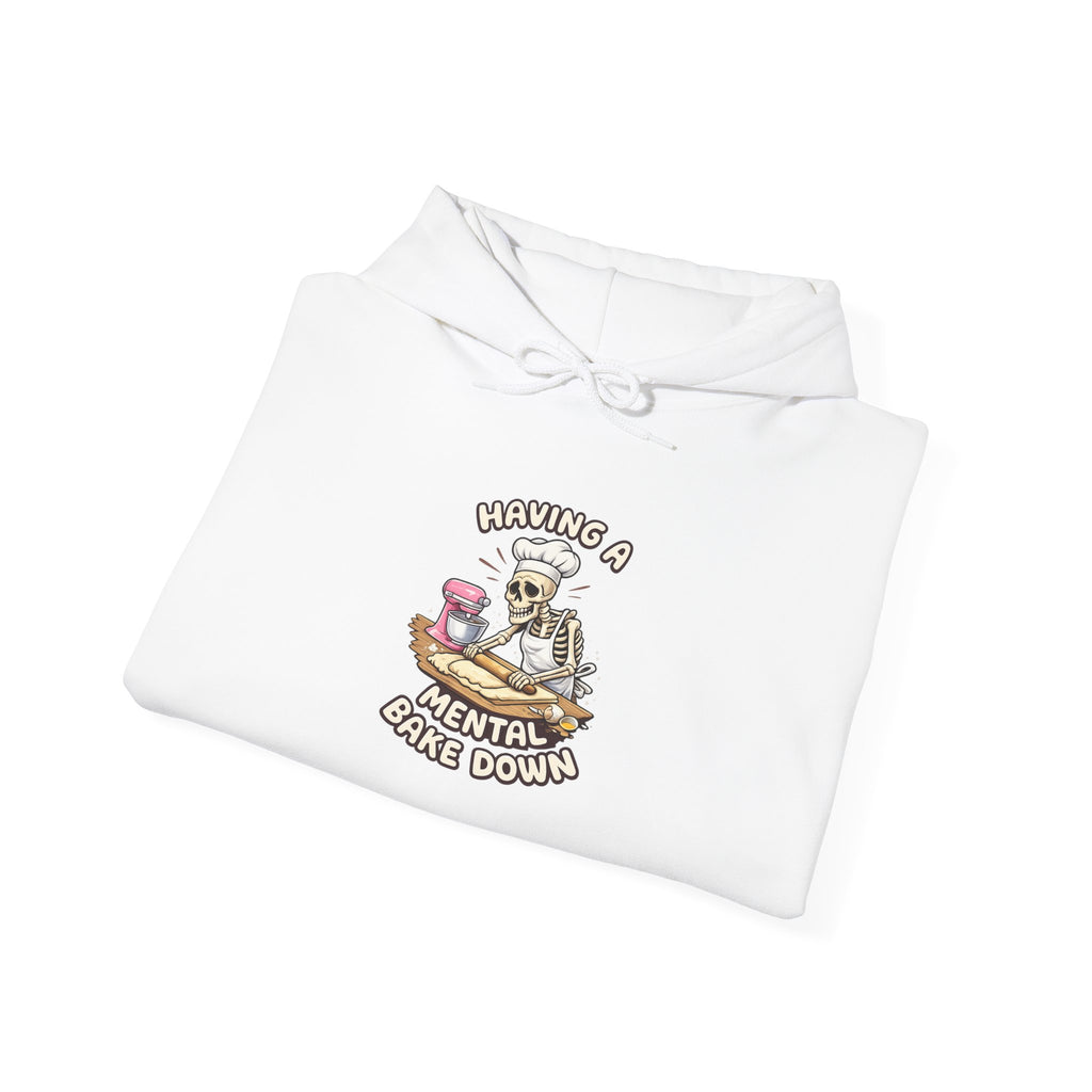 Hoodie — 'Taking a Mental Break Down' Cozy Graphic Pullover