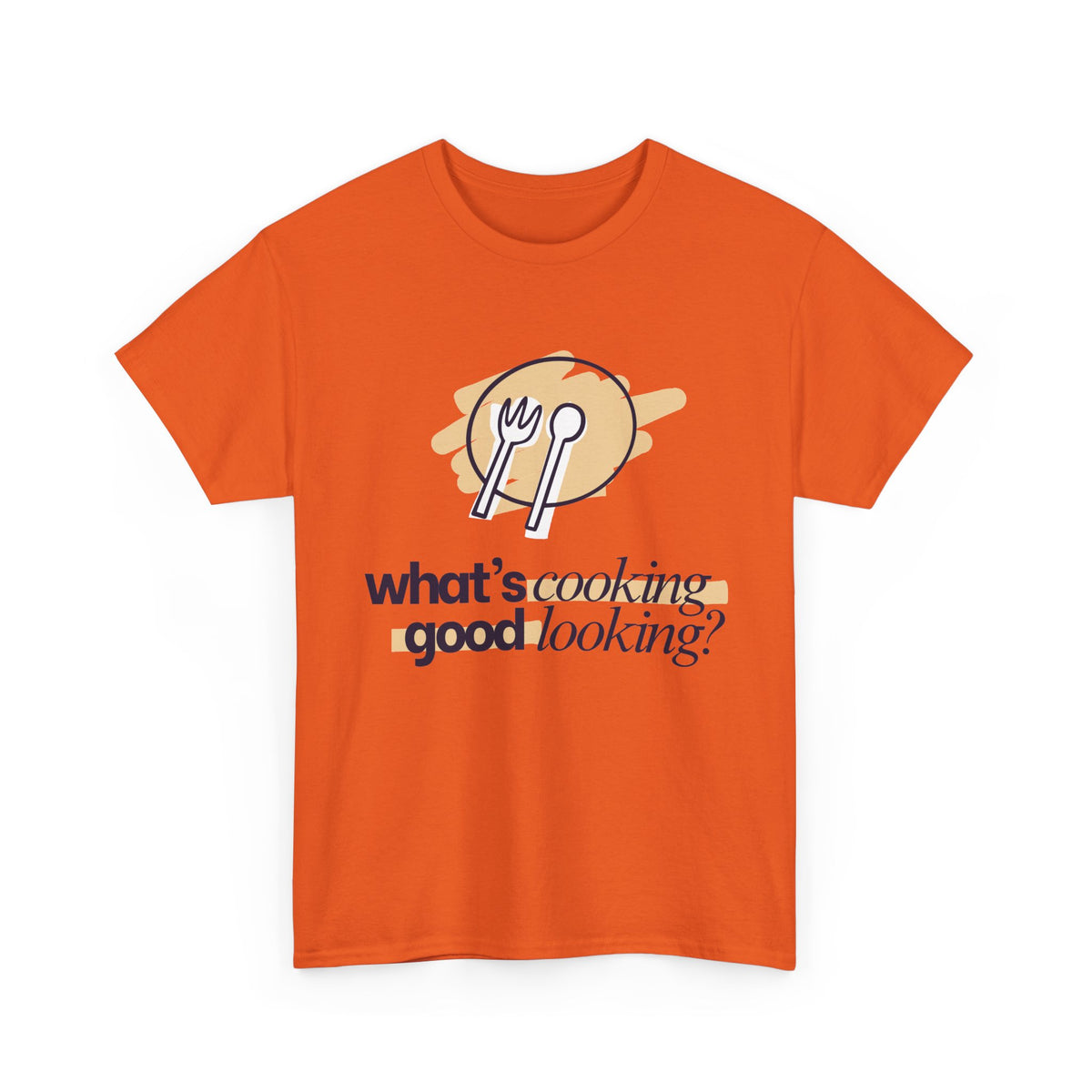 Yummy Tummy What's Cooking Graphic T-Shirt — 10 Colors, S-5XL
