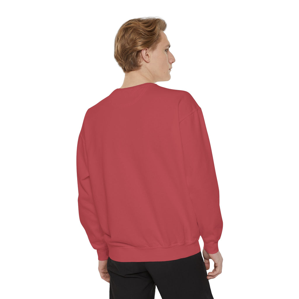 Pizza Lover Sweatshirt — "Here for the Pizza" Graphic Crewneck