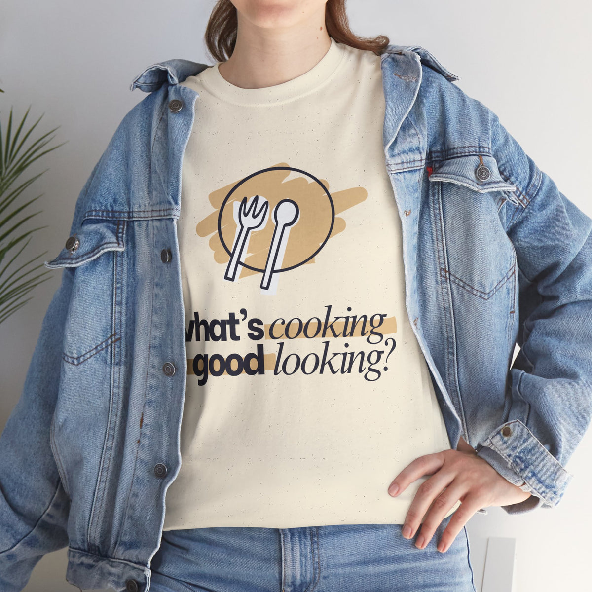 Yummy Tummy What's Cooking Graphic T-Shirt — 10 Colors, S-5XL