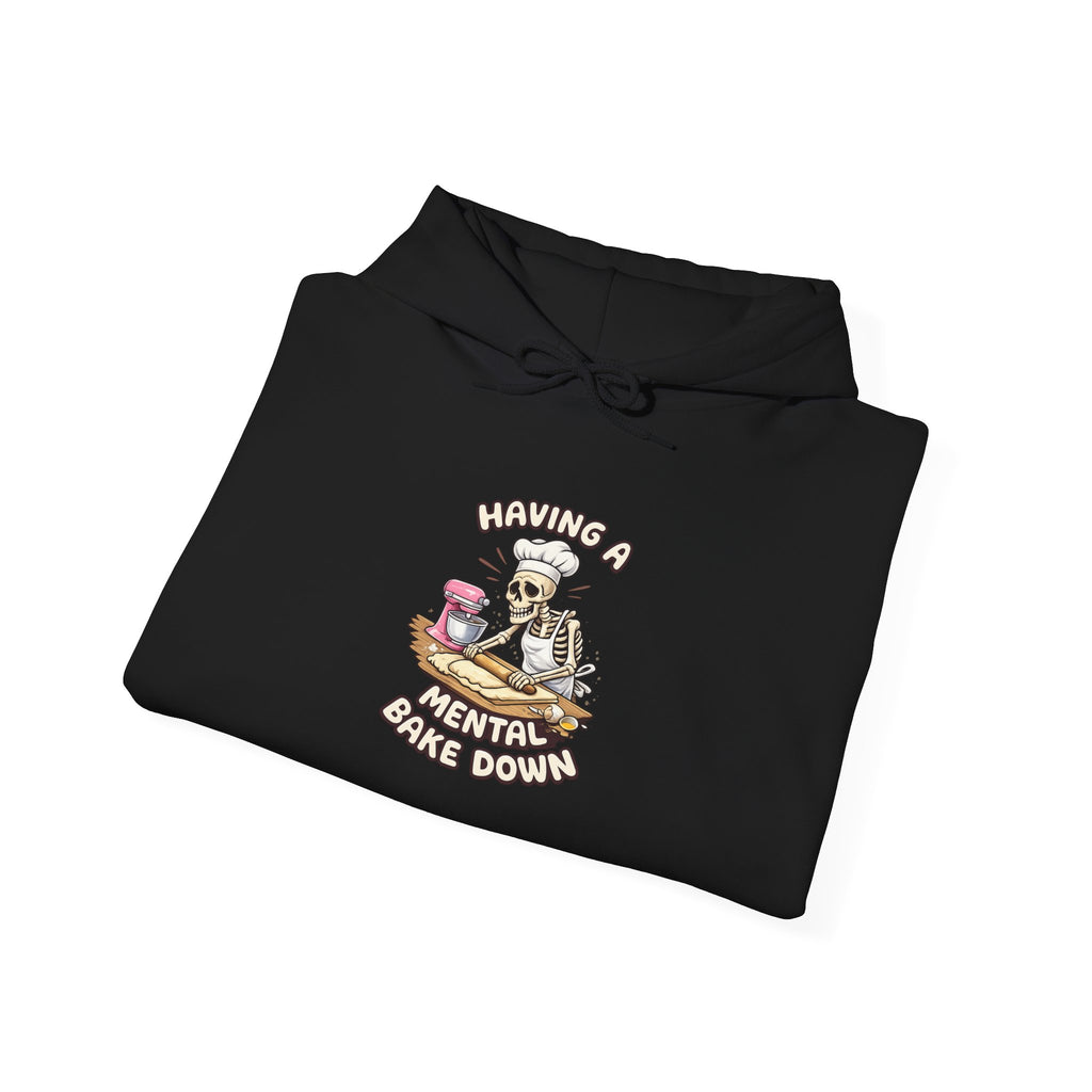 Hoodie — 'Taking a Mental Break Down' Cozy Graphic Pullover