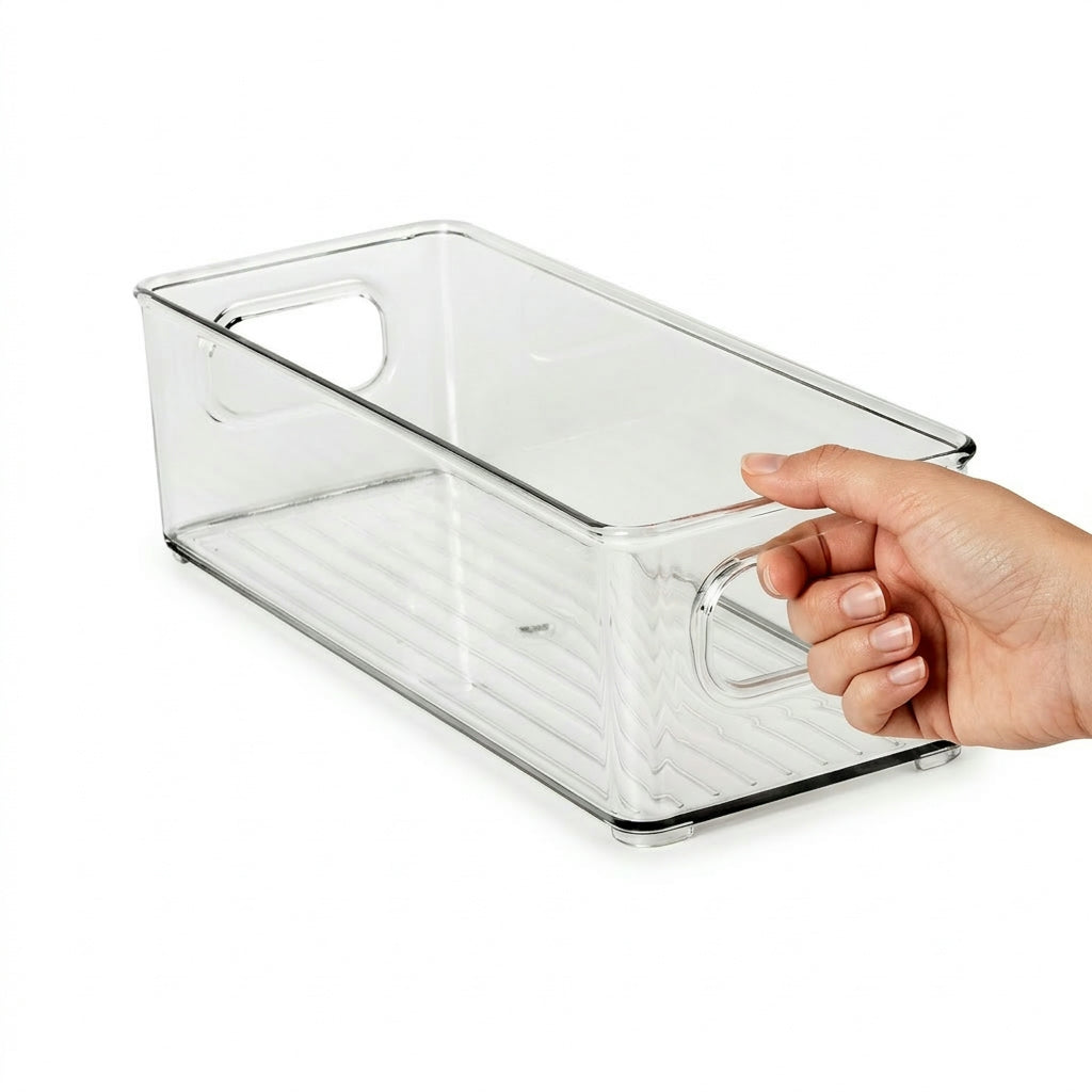 Clear Fridge Storage Box – Multi-Purpose Acrylic Organizer Container