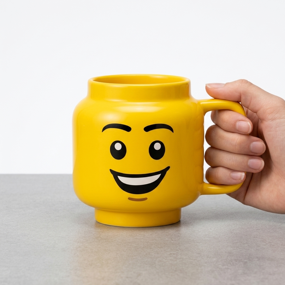 Cute Cartoon Mug – Fun Coffee & Tea Cup Ceramic 250ML