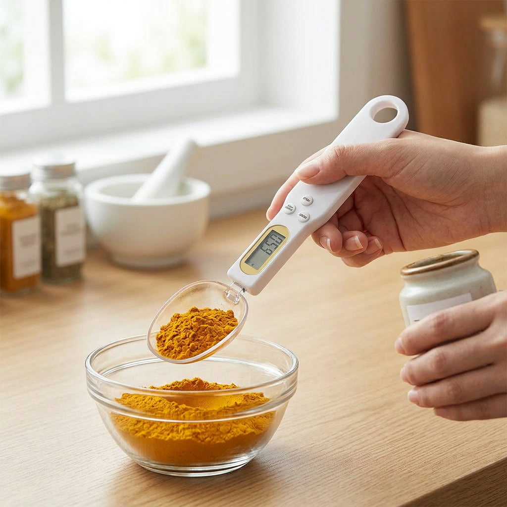 Digital Spoon Scale for Kitchen Measuring – LCD Precision Tool