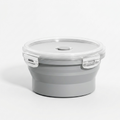 Collapsible Food Storage Containers for Space Saving with Silicone Design