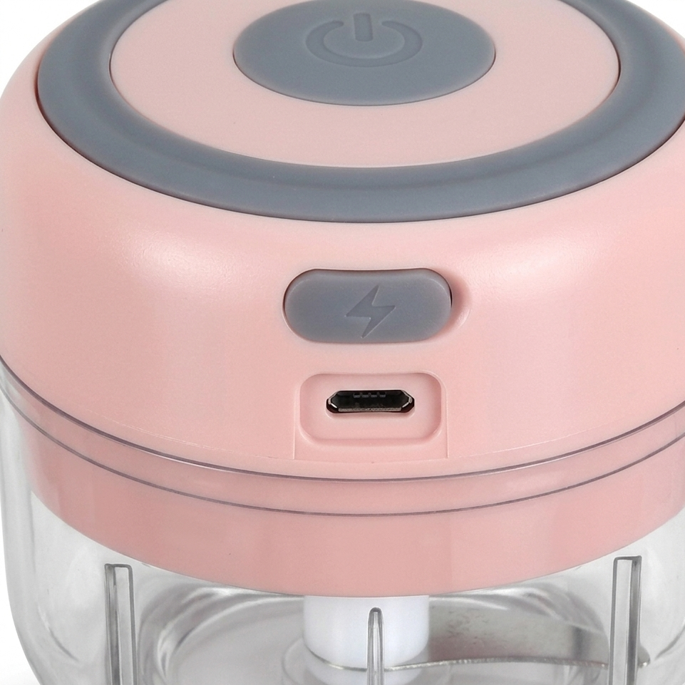 Electric Garlic Chopper for Fast Prep with USB Rechargeable Design