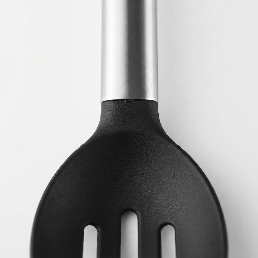 Silicone Kitchen Utensil Set – Easy Cooking with Stainless Steel Handles