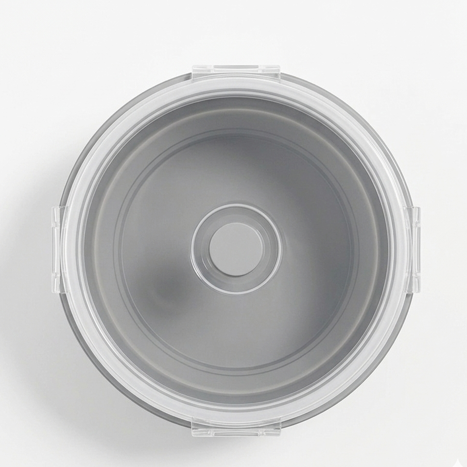 Collapsible Food Storage Containers for Space Saving with Silicone Design