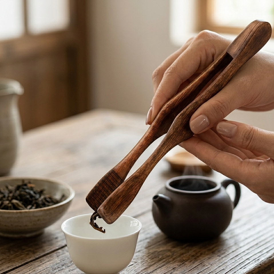 Solid Wood Food Clip – Heat-Resistant Kitchen & BBQ Tool
