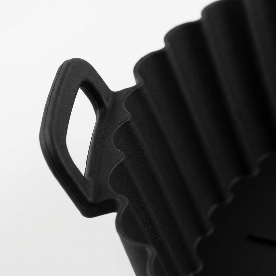 Silicone Air Fryer Basket for Easy Cleanup with Reusable Design