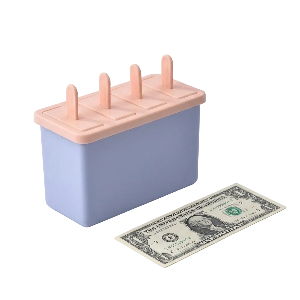 Silicone Popsicle Mold for Easy Homemade Treats with Lid Design