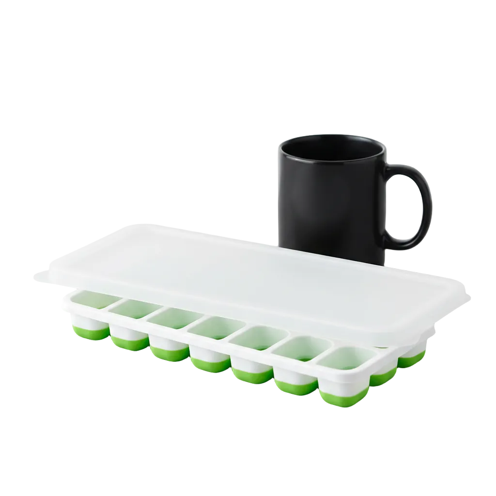 14-Cube Ice Tray – Easy-Release Silicone Freezer Mold