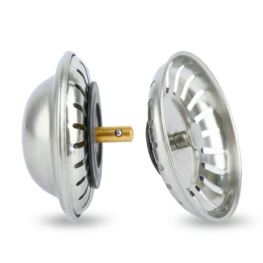 Kitchen Sink Strainer – Drain Filter Stopper Stainless Steel