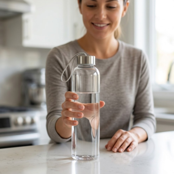 Large Capacity Water Bottle – Portable Plastic Drinking Cup
