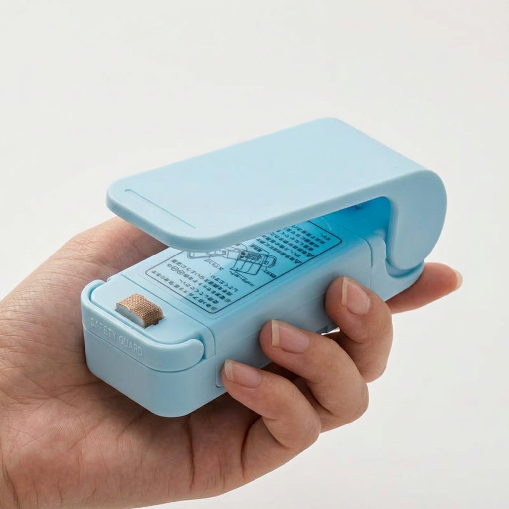 Mini Bag Sealer for Food Storage – Portable Heat Sealing Clip