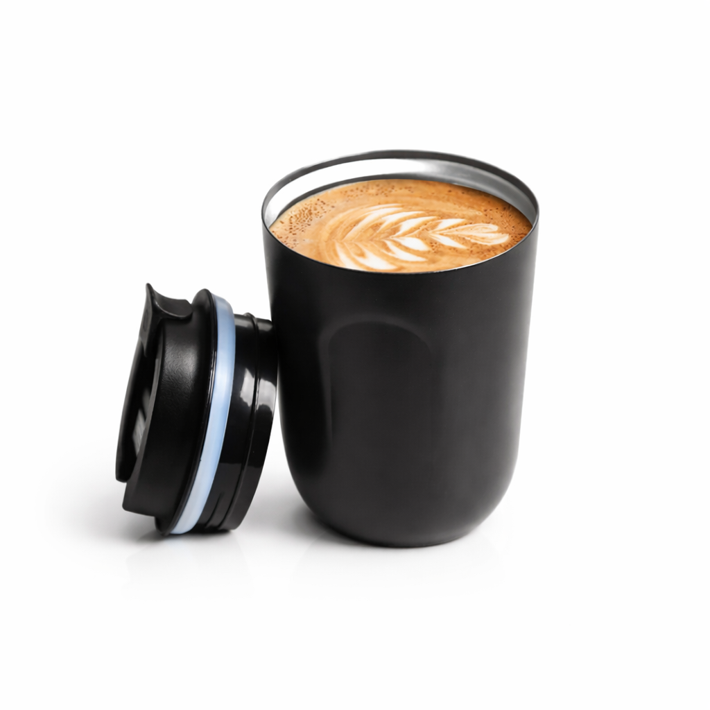 Mini Insulated Coffee Tumbler – Portable Stainless Steel Travel Mug