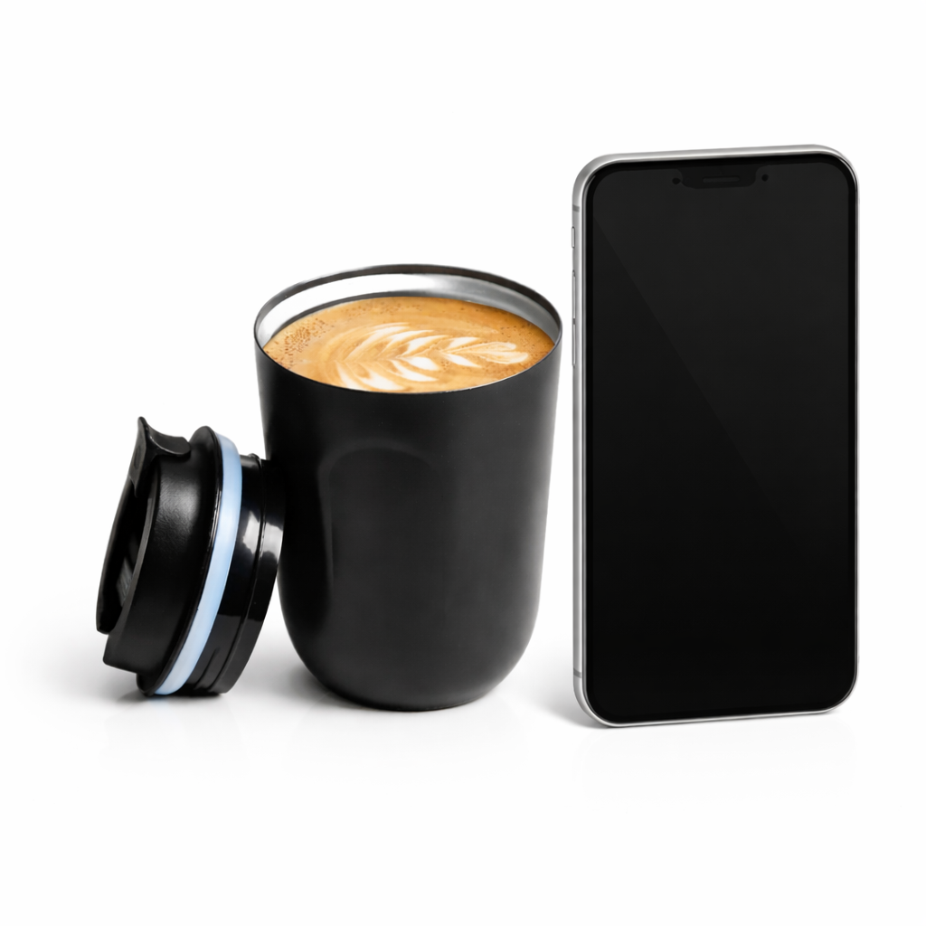 Mini Insulated Coffee Tumbler – Portable Stainless Steel Travel Mug