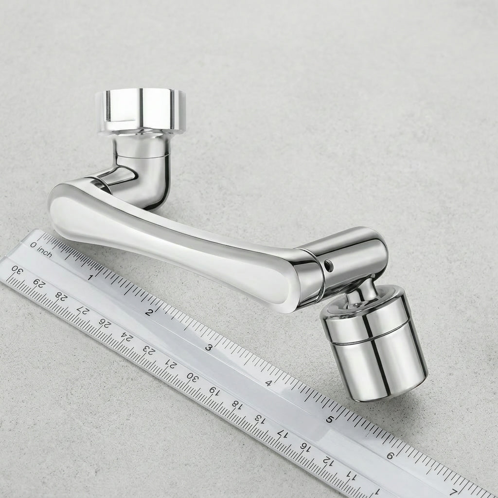 Rotatable Faucet Sprayer Head for Easy Cleaning & Flexible Reach