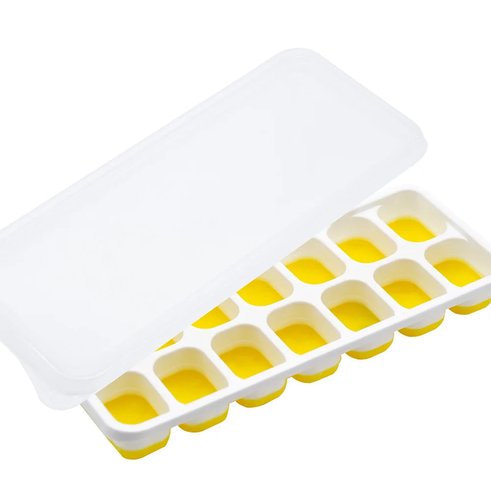 14-Cube Ice Tray – Easy-Release Silicone Freezer Mold