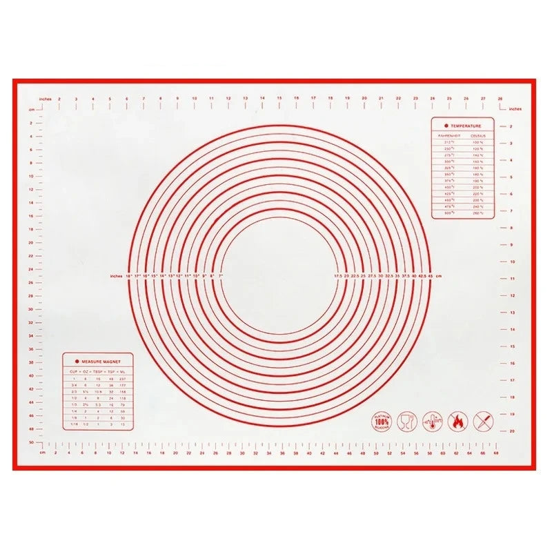 Silicone Dough Kneading Mat – Non-Stick Baking Surface for Easy Prep