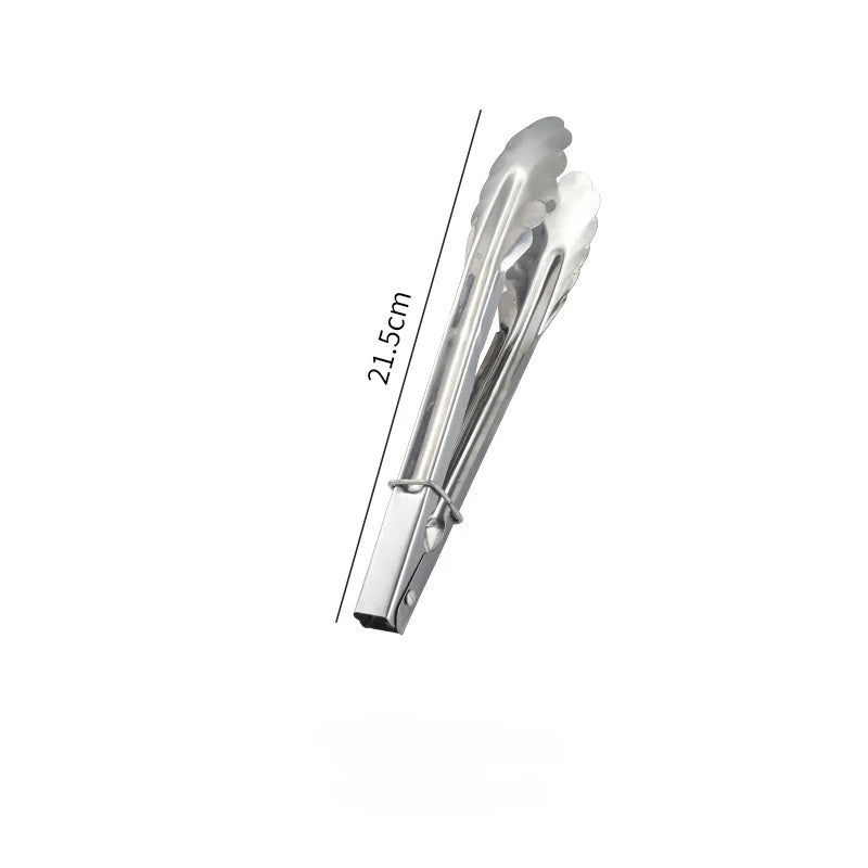Stainless Steel Kitchen Tongs – Easy Grip & Durable Metal